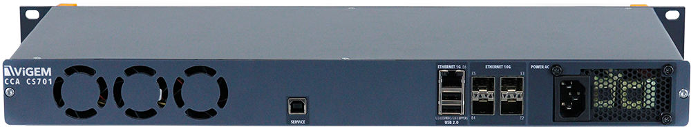 Rear view: ViGEM CCA CS701 Copy Station